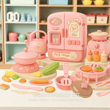 PRETEND COOKING & ROLE PLAY SET